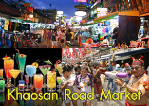 Khaosan Road Market - SiamBangkokMap